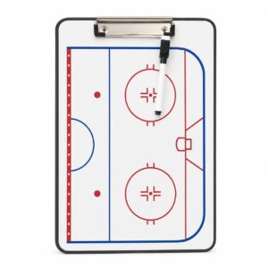 JR HOCKEY Eishockeytaktiktafel 35 × 25 cm – magnetisch, beidseitig